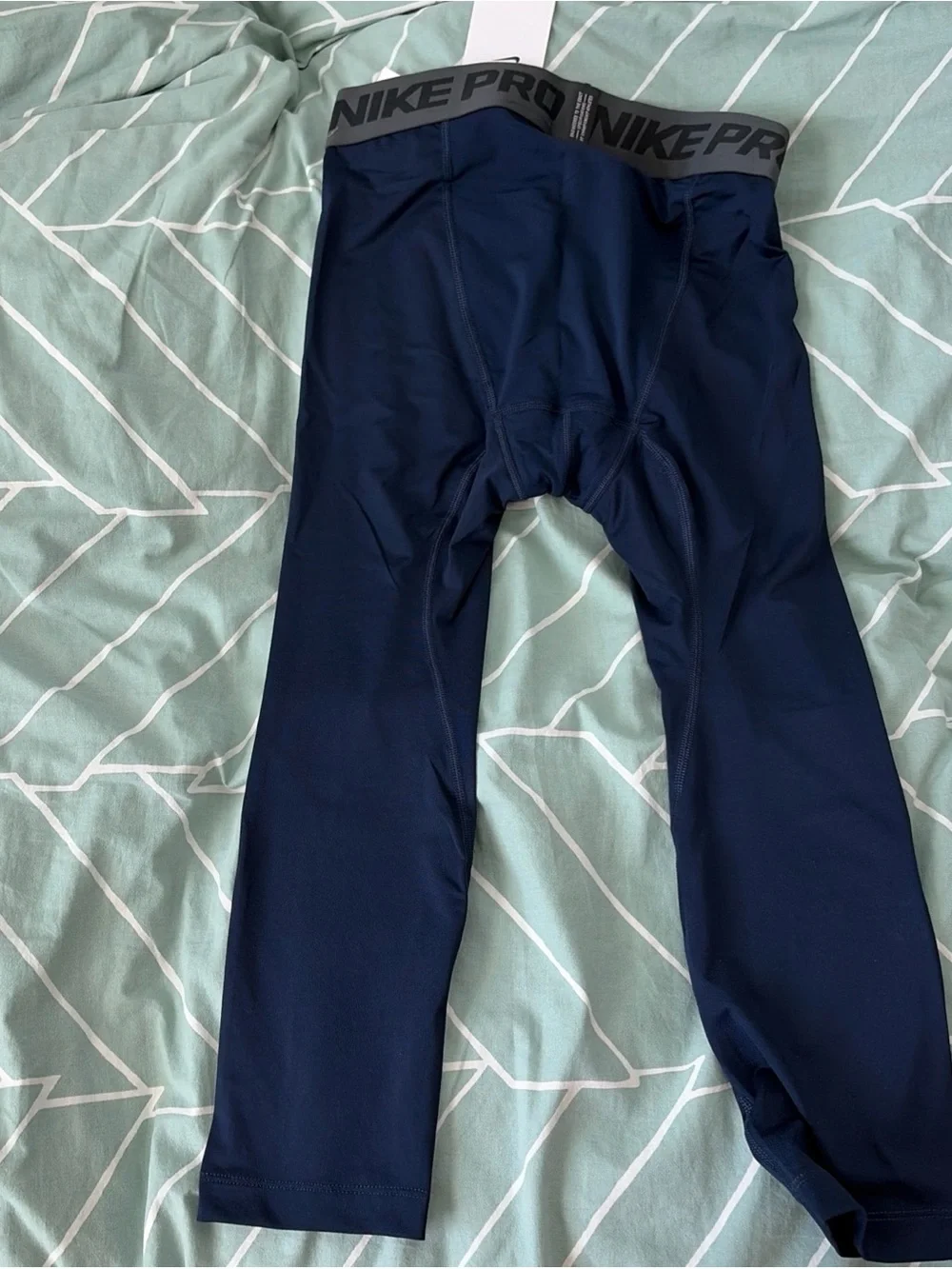 Nike Pro men’s size M NBA leggings navy nwt